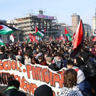Il corteo di Askatasuna (Torino Oggi)