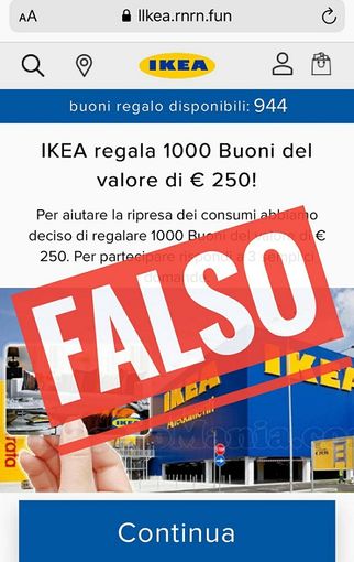 La Polizia Postale allerta su una truffa WhatsApp incentrata su falsi buoni Ikea La Polizia Postale allerta su una truffa WhatsApp incentrata su falsi buoni Ikea