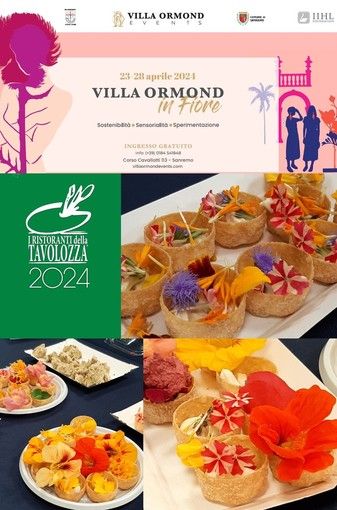 Sanremo nella splendida cornice di Villa Ormond due giorni di incontri e show cooking dedicati alla Cucina con i fiori Sanremo nella splendida cornice di Villa Ormond due giorni di incontri e show cooking dedicati alla Cucina con i fiori