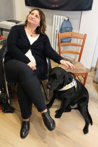 Un cane guida per donare la vista a un non vedente Un cane guida per donare la vista a un non vedente
