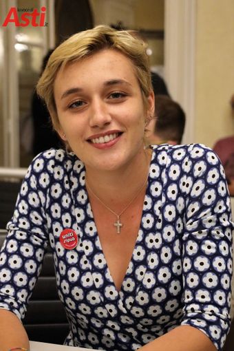 Vittoria Briccarello, ritratta durante un consiglio comunale dall'obiettivo di Merfephoto - Efrem Zanchettin