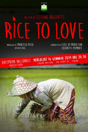 Mercoledì l'anteprima nazionale di “Rice to Love”, da un'idea di Coldiretti Piemonte Mercoledì l'anteprima nazionale di “Rice to Love”, da un'idea di Coldiretti Piemonte