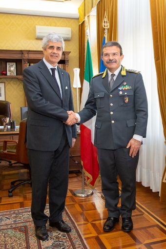 Il Generale Giuseppe Vicanolo ha fatto visita al Comando provinciale della Guardia di Finanza di Asti