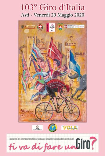 Il Giro d'Italia, ad Asti coinvolge le scuole con il concorso "Ti va di fare un Giro?" Il Giro d'Italia, ad Asti coinvolge le scuole con il concorso "Ti va di fare un Giro?"