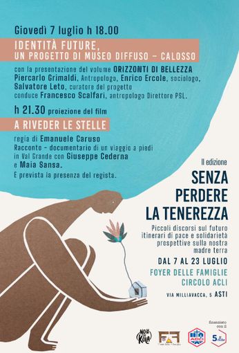Dal 7 al 23 luglio il festival "Senza perdere la tenerezza", al Foyer delle famiglie