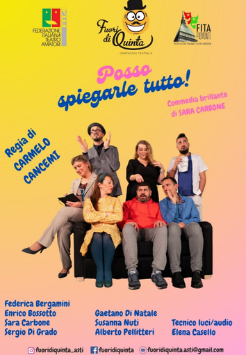 "Posso spiegarle tutto!": risate e solidarietà al Teatro della Torretta "Posso spiegarle tutto!": risate e solidarietà al Teatro della Torretta