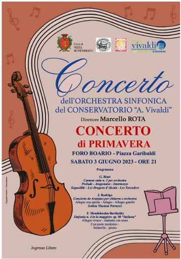 Marcello Rota torna a casa: L'orchestra del conservatorio di Alessandria in esibizione al Foro Boario Marcello Rota torna a casa: L'orchestra del conservatorio di Alessandria in esibizione al Foro Boario