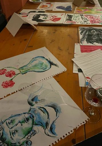 Alcuni momenti della partecipata serata