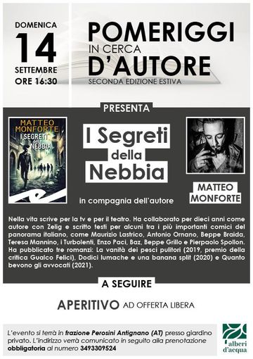 La locandina dell'evento