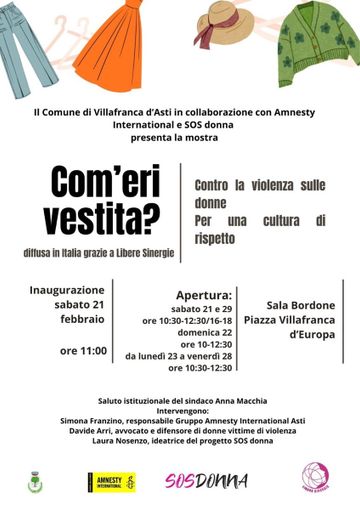 La locandina della mostra La locandina della mostra