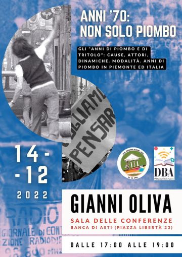 "Anni '70: non solo piombo": al via il ciclo di conferenze targato Liceo Classico Alfieri "Anni '70: non solo piombo": al via il ciclo di conferenze targato Liceo Classico Alfieri