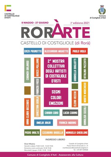 Locandina della seconda edizione di "RorArte" Locandina della seconda edizione di "RorArte"