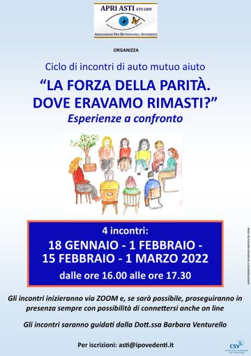 La locandina di uno degli appuntamenti in programma