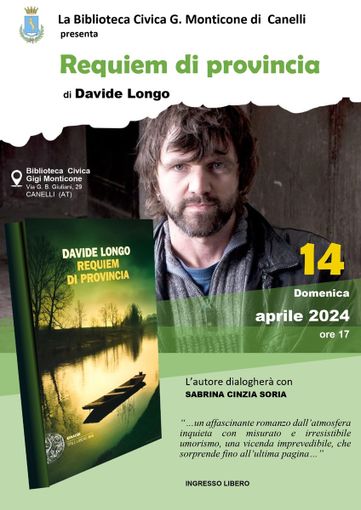 La locandina dell'incontro in programma domenica a Canelli