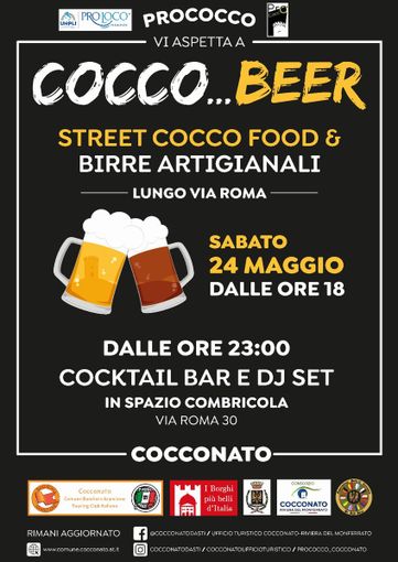 Cocconato, il paese si riunisce per festeggiare insieme Cocco…Beer