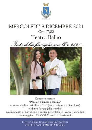 La locandina della "Festa della Famiglia Canellese"