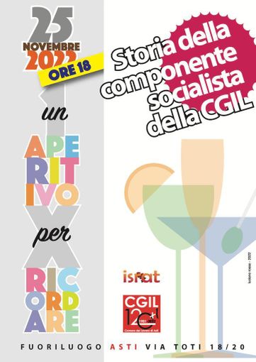 La locandina dell'iniziativa