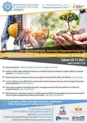 La locandina del convegno in programma sabato 20 novembre La locandina del convegno in programma sabato 20 novembre