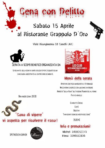 La locandina dell'iniziativa La locandina dell'iniziativa