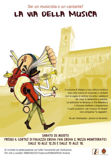 La musica da strada arriva anche a Nizza Monferrato [INTERVISTA]