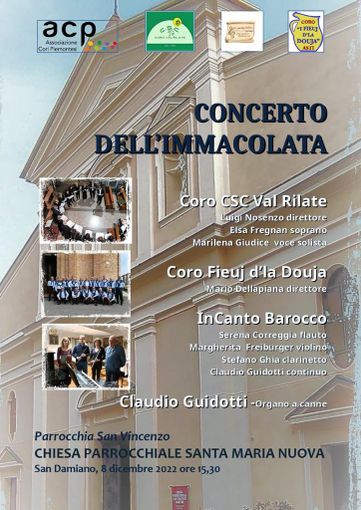 La locandina dell'evento musicale