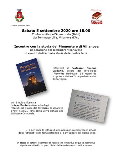 Approfondimento su Villanova e del Piemonte alla Chiesa dei Batù
