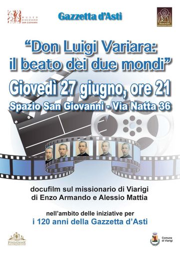 Presentazione allo Spazio San Giovanni di un docu-film sul Beato Luigi Variara