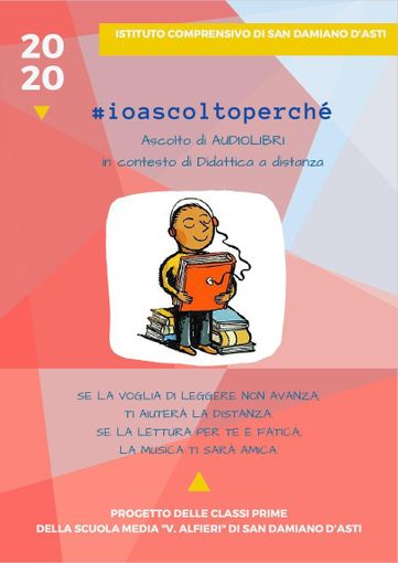 Coronavirus e didattica a distanza: al via a San Damiano l’iniziativa #ioascoltoperché