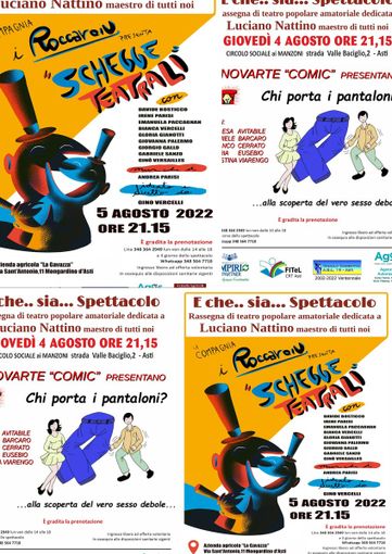 La rassegna teatrale 'E che sia... Spettacolo', si avvia verso la conclusione La rassegna teatrale 'E che sia... Spettacolo', si avvia verso la conclusione