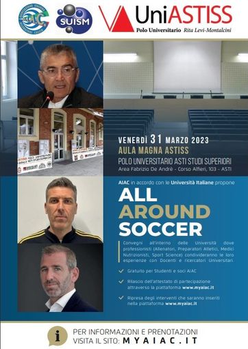 Asti ospita convegno sulla preparazione atletica nel calcio giovanile