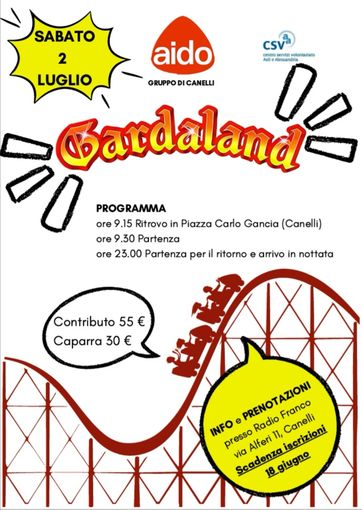 La locandina dell'iniziativa