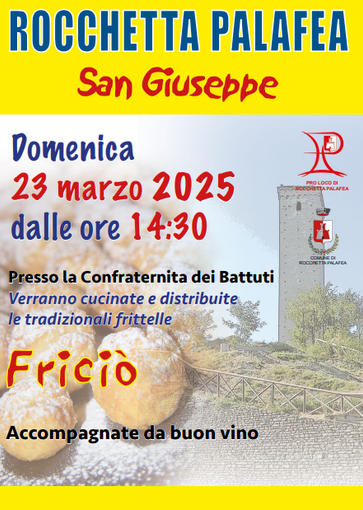 Festa di San Giuseppe a Rocchetta Palafea: tradizione, gusto e convivialità Festa di San Giuseppe a Rocchetta Palafea: tradizione, gusto e convivialità