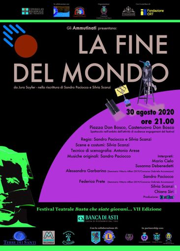 Gli appuntamenti del fine settimana con la rassegna teatrale “Basta che siate giovani perché io vi ami assai”