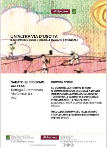 Un'altra via d'uscita: lo stato dell'arte del commercio equo e solidale Un'altra via d'uscita: lo stato dell'arte del commercio equo e solidale