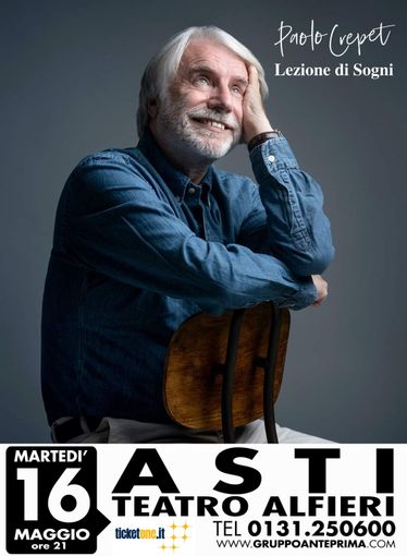 Paolo Crepet e la sua "Lezione di Sogni" al Teatro Alfieri di Asti Paolo Crepet e la sua "Lezione di Sogni" al Teatro Alfieri di Asti