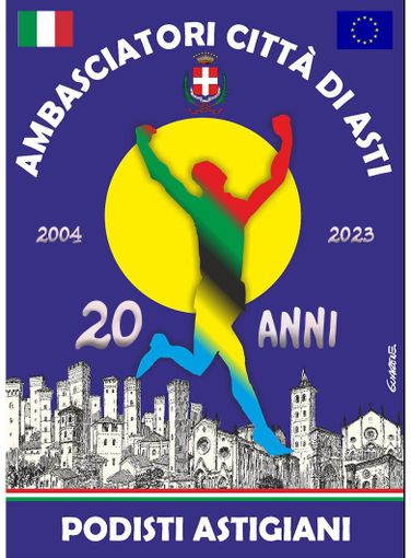 Gli ambasciatori dello sport della città di Asti spengono 20 candeline