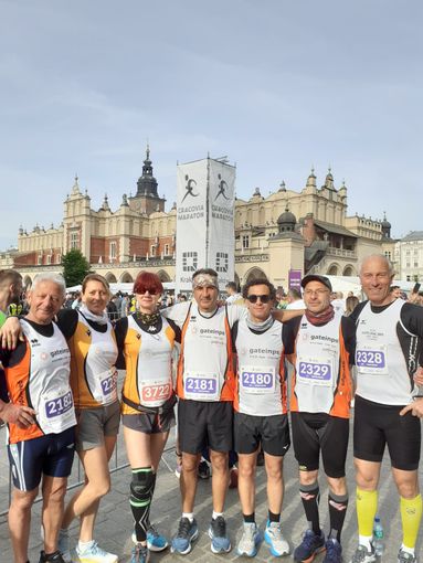 Maratona di Cracovia: tanti gli astigiani partecipanti con Asd Gate - Cral Inps [FOTO]