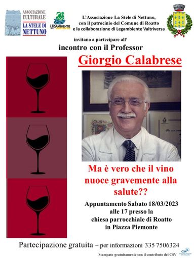 La locandina del convegno che vedrà relatore il professor Calabrese La locandina del convegno che vedrà relatore il professor Calabrese