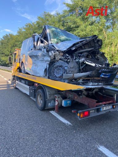 Incidente sulla A21 all'altezza di Felizzano. Nessun ferito grave