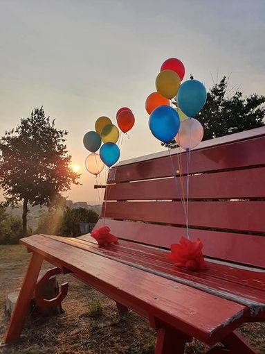 La big bench di Villa San Secondo