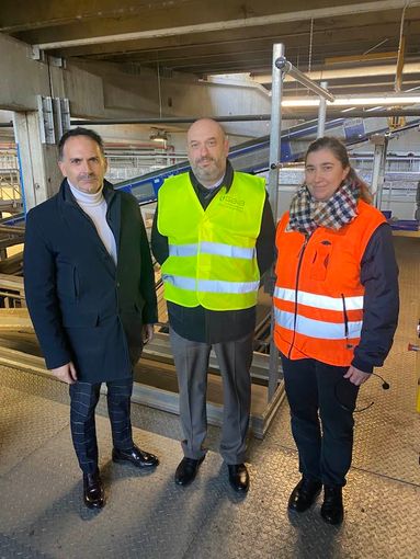 L'assessore Giacomini in visita a Gaia nei giorni scorsi L'assessore Giacomini in visita a Gaia nei giorni scorsi