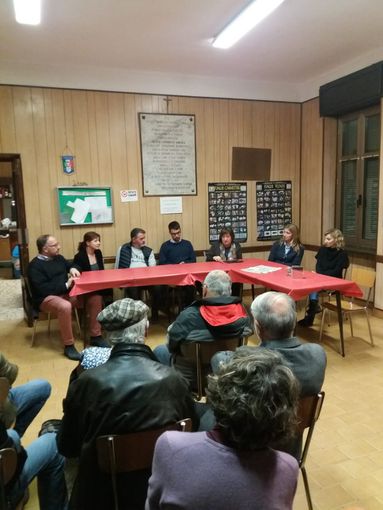 Momenti degli incontri di presentazione