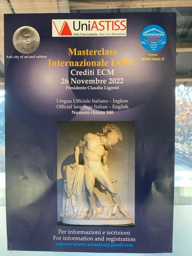 Grande successo per la Masterclass Internazionale IAWC a UniAsti Grande successo per la Masterclass Internazionale IAWC a UniAsti
