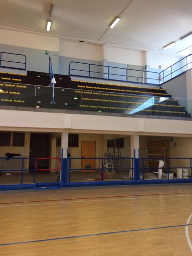Ad Asti, iniziati i lavori di miglioramento al Palazzetto dello Sport