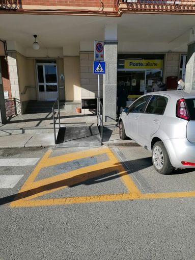 L'ufficio postale di Costigliole è a misura di disabile