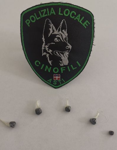 Le dosi di hashish rinvenute