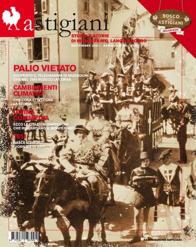Sabato 25 settembre si presenterà il 36esimo numero della rivista "Astigiani"