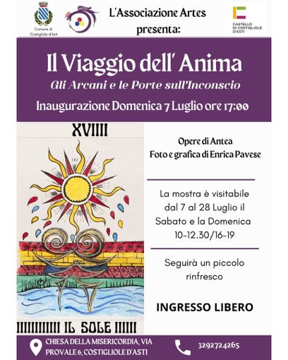 Arcani Maggiori in mostra a Costigliole d'Asti