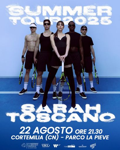 Sarah Toscano alla Fiera Nazionale della Nocciola di Cortemilia