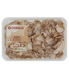 Richiamato un lotto di kebab di pollo Conad per possibile presenza di plastica